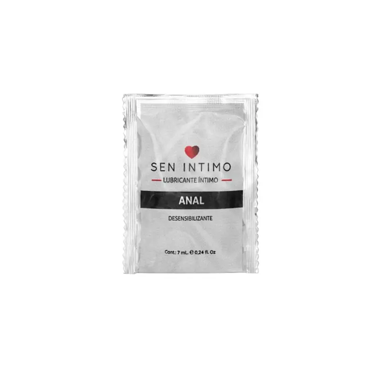 Lubricante Íntimo Anal Desensibilizante en Sachet  X7ml  Sen Íntimo 1