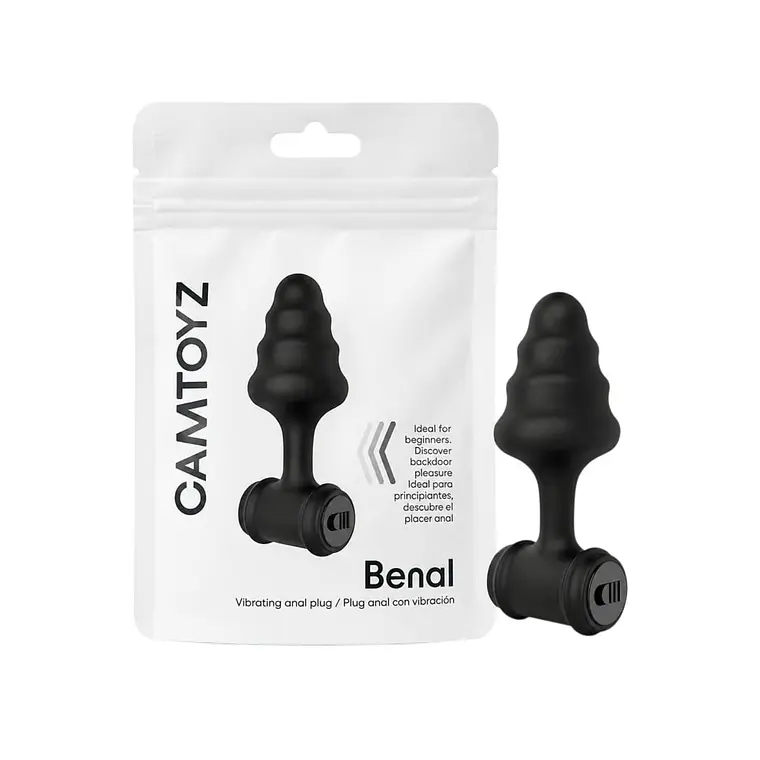 Benal Plug anal con vibración Camtoyz 1