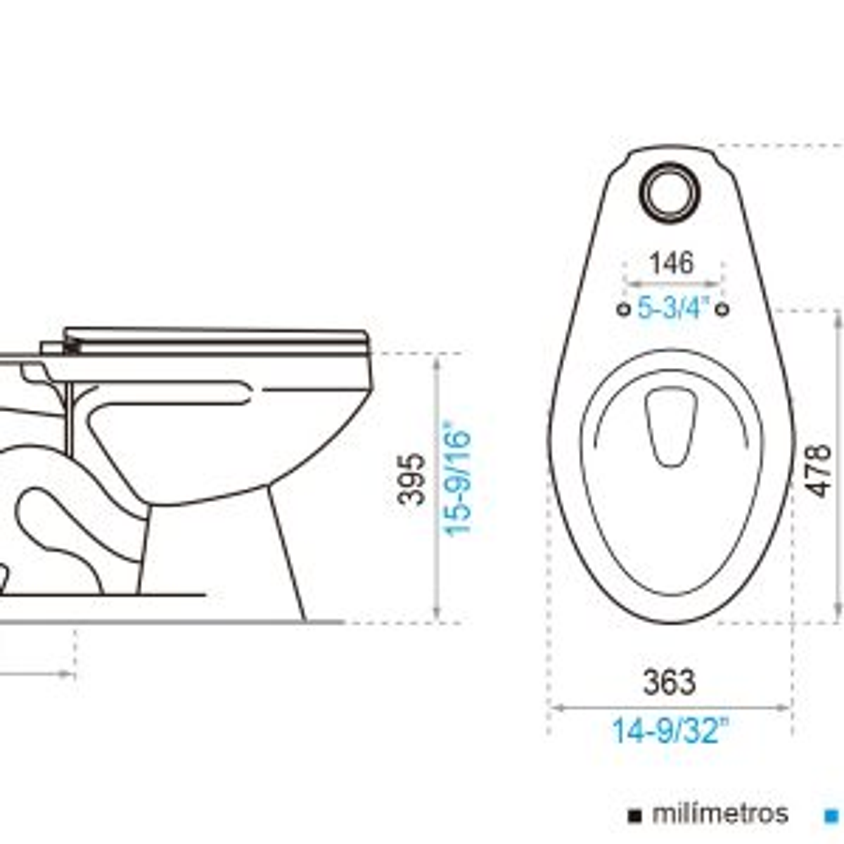 INODORO ENTRADA SUPERIOR FRANZ VIEGENER