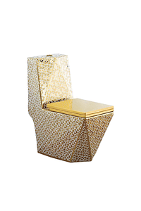 SANITARIO DORADO KAYRO 