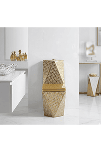 SANITARIO DORADO KAYRO 