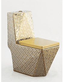 SANITARIO DORADO KAYRO 