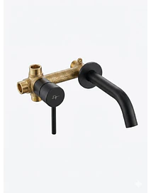 GRIFERIA A PARED NEGRO MATE