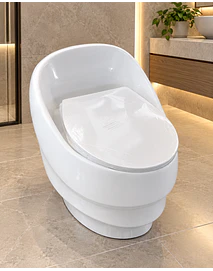 SANITARIO TIPO HUEVO ONDULADO