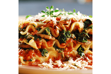 Lasaña de Espinacas con Chorizo Italiano
