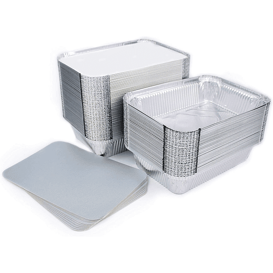 Envase Aluminio Rectangular C-20/L
