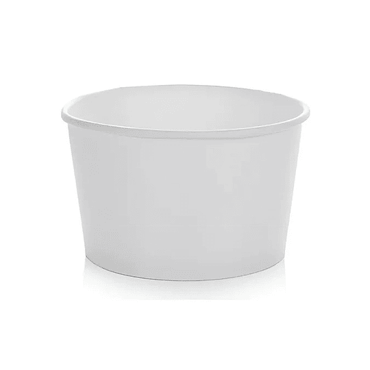 Pote Polipapel Blanco 6 Oz (x1.000) sin tapa