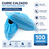 Cubre calzados TNT Antideslizante (100 Unid.) Celestes
