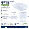Envase Termoformado PET 248 x600