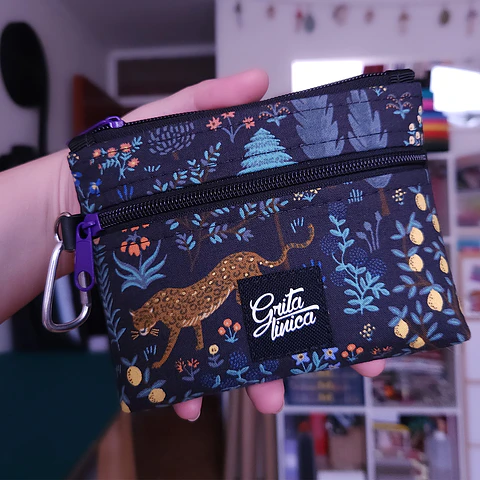 Monedero Leopardo 