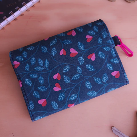 Mini Billetera Corazones