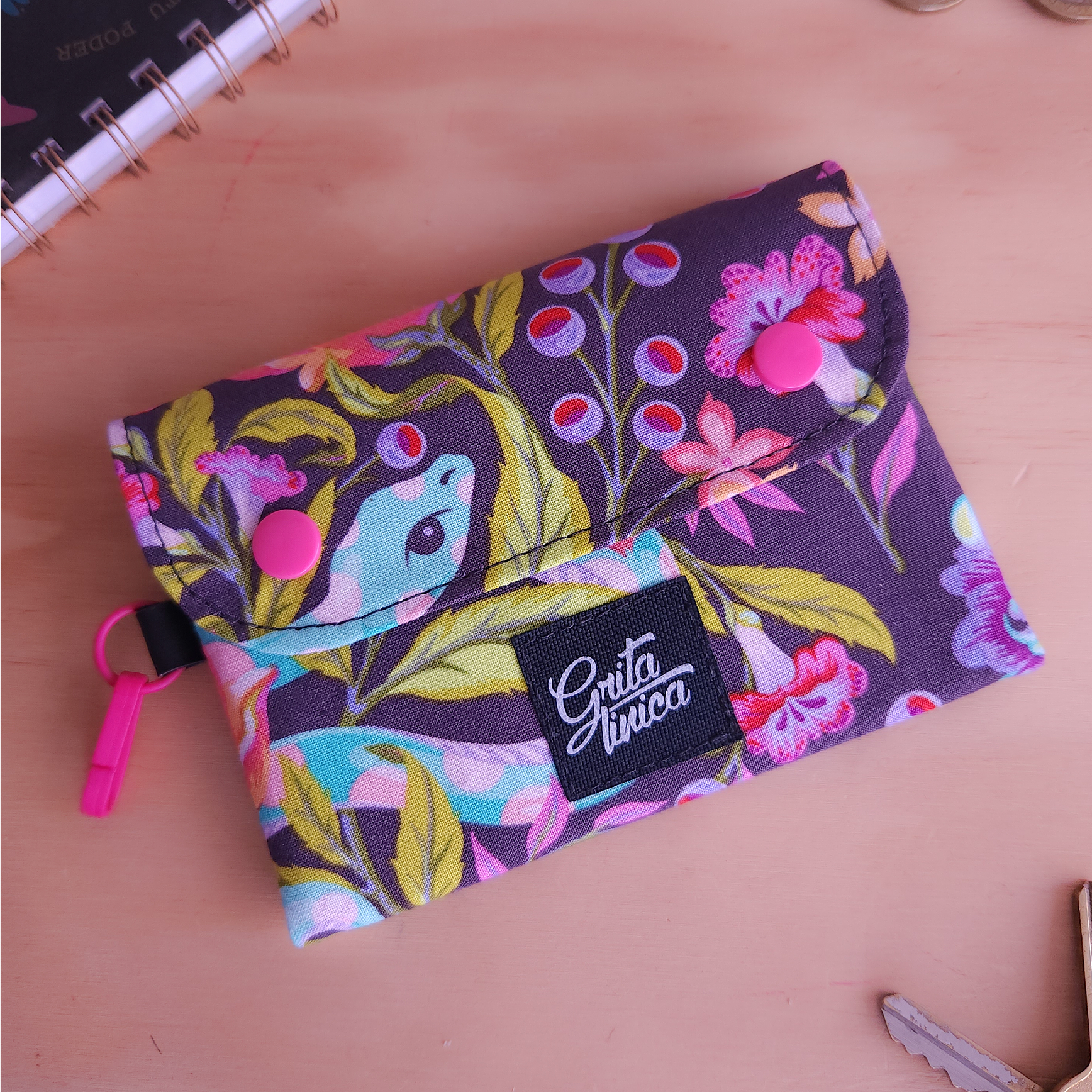 Mini Billetera Serpiente 1