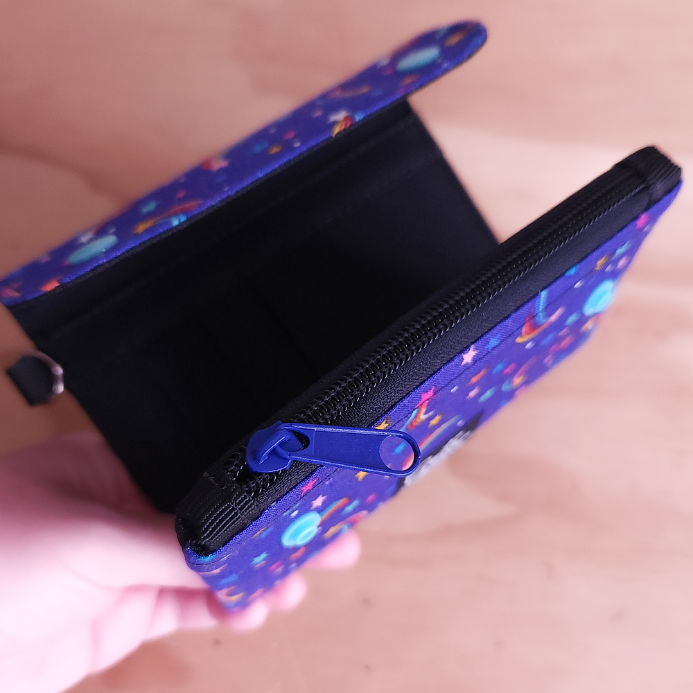 Billetera M Estrella Fugaz azul 3