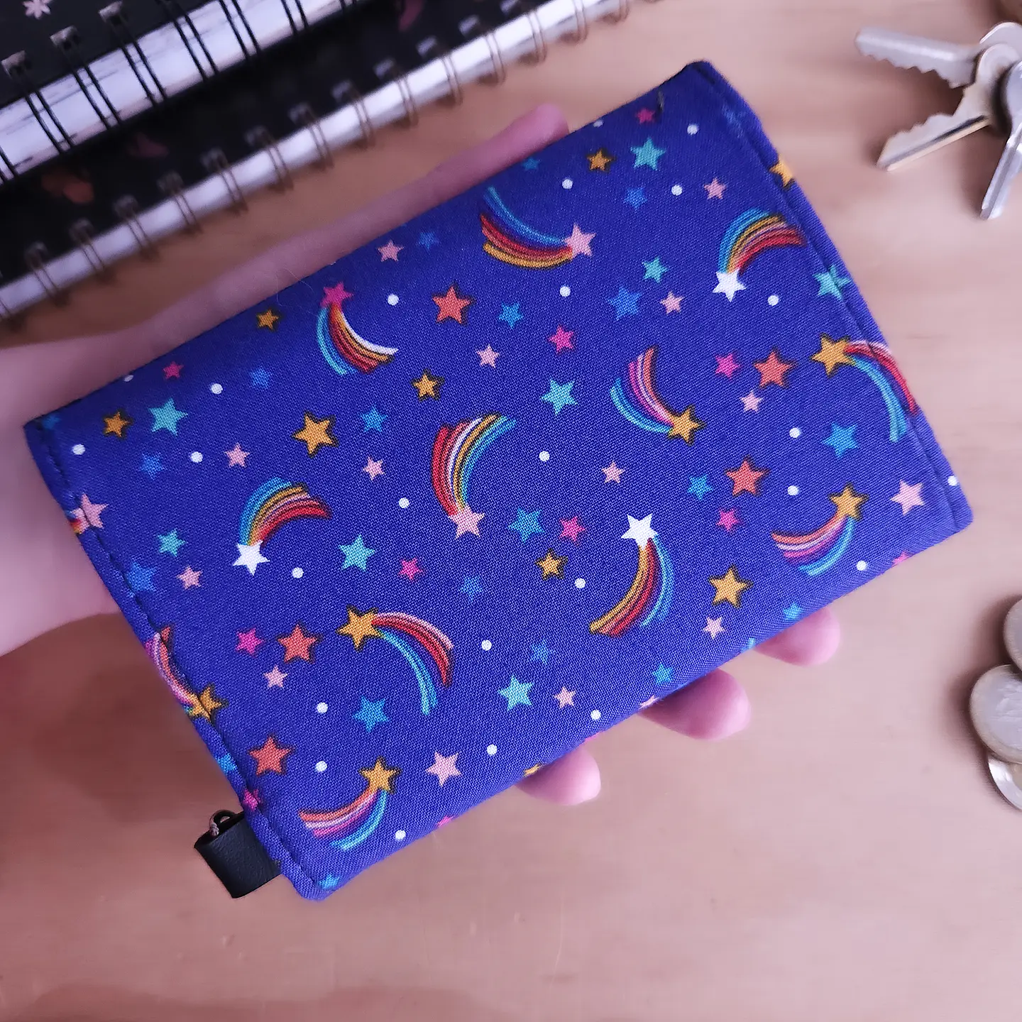 Billetera M Estrella Fugaz azul 2