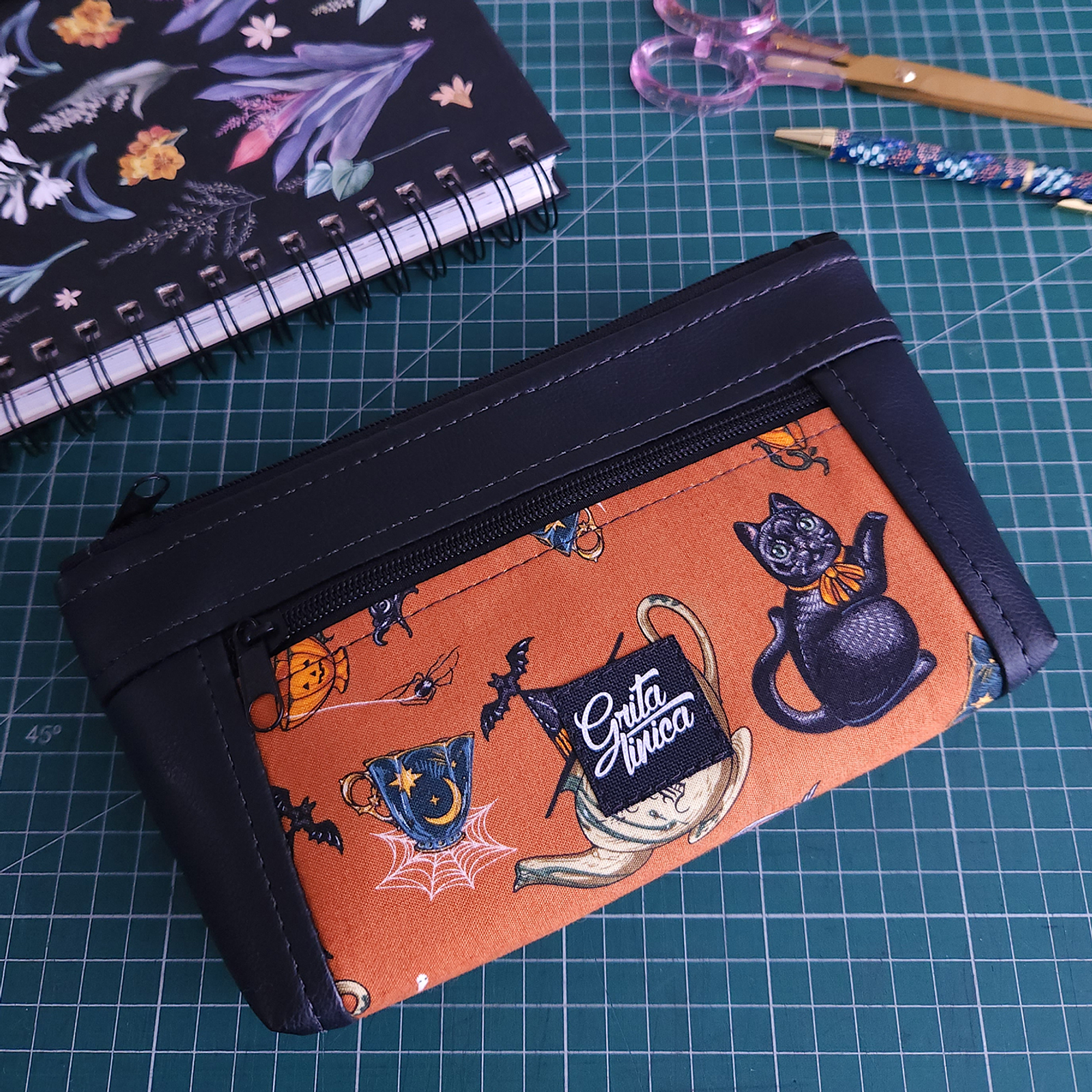 Estuche S Gato tetera