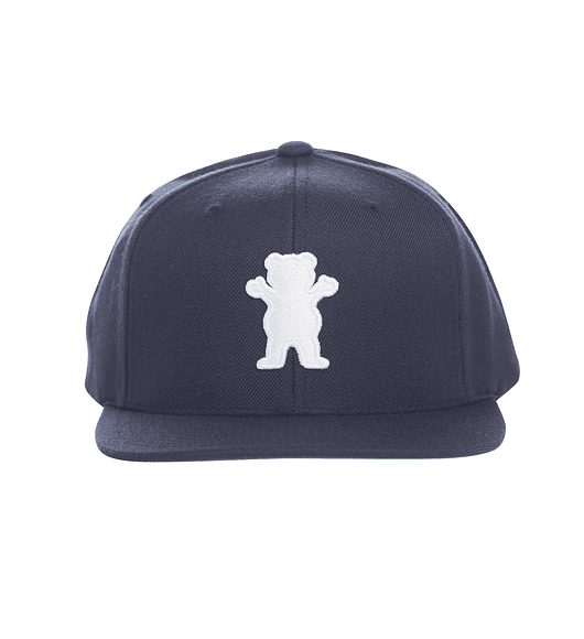 Jockey Grizzly OG Bear Snapback Azul O 