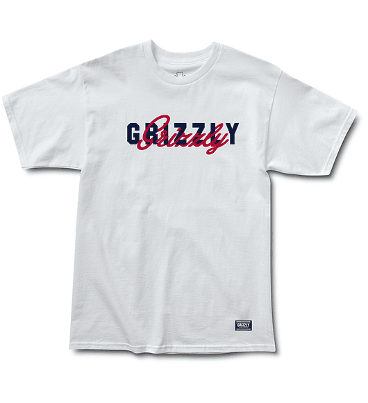 Polera Grizzly - No Substitute SS Tee Blanco