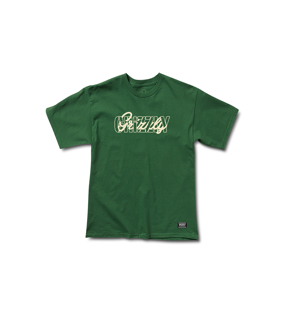 Polera Grizzly - Smooth Criminal SS Tee Verde F  