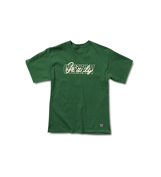 Polera Grizzly - Smooth Criminal SS Tee Verde F  