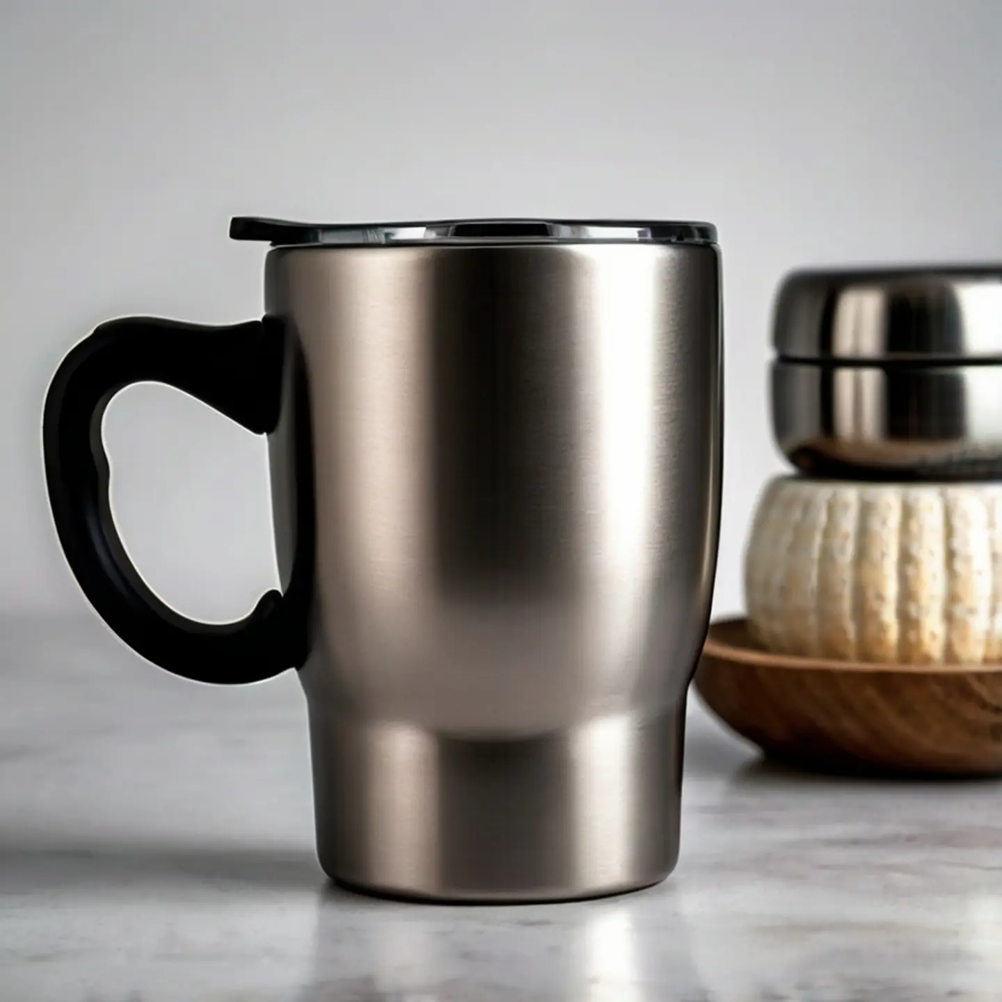 Taza térmica de acero inoxidable 350ml 3