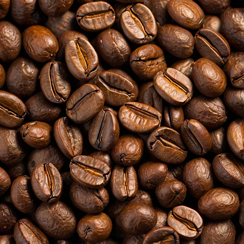 Café descafeinado en grano