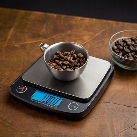 Balanza digital para café