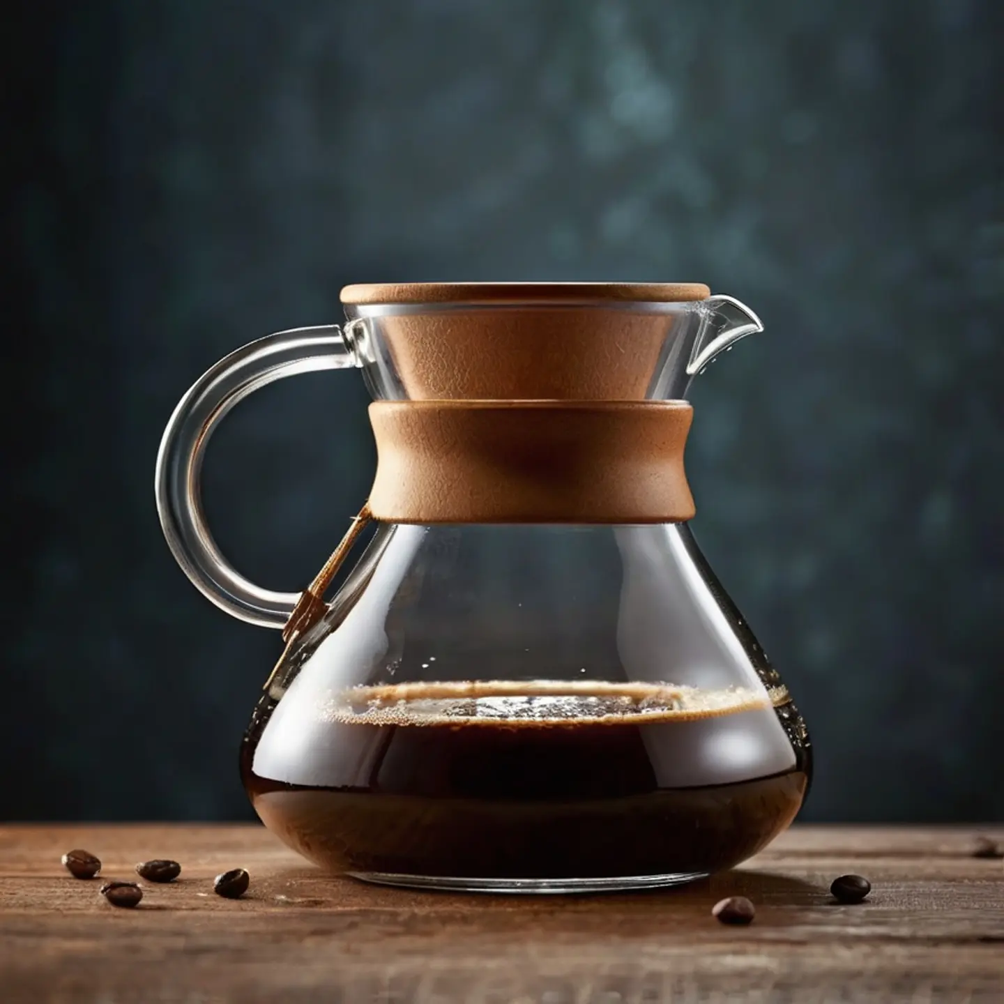 Jarra de vidrio para café 1
