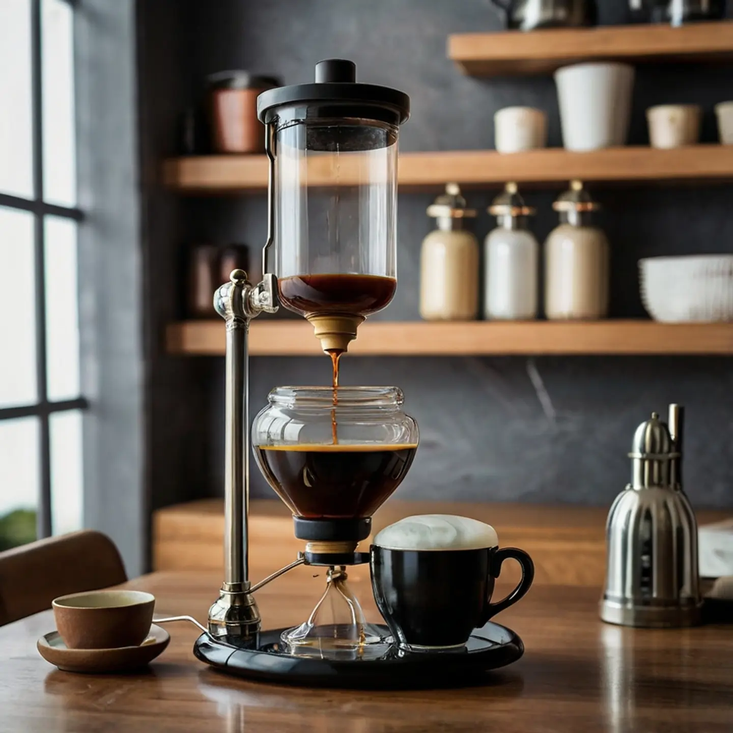 Sifón japonés de café 4