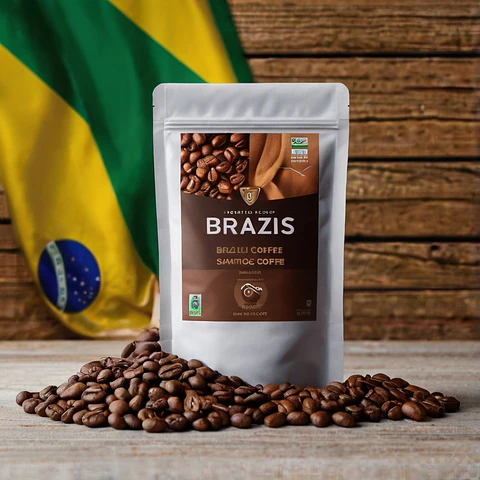 Café molido Brasil Santos