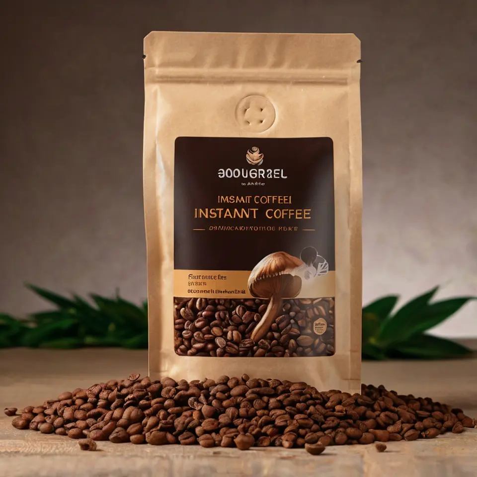 Café instantáneo con hongos adaptógenos 2