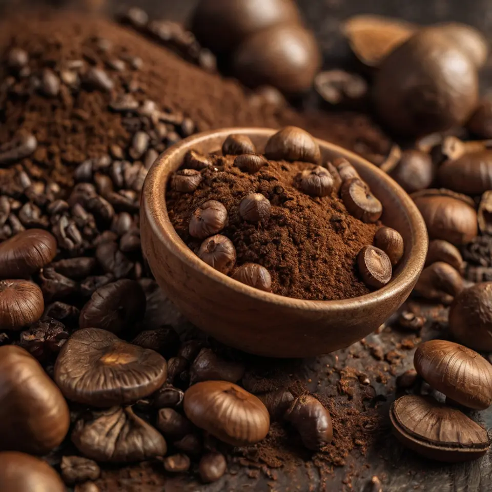 Café instantáneo con hongos adaptógenos 4