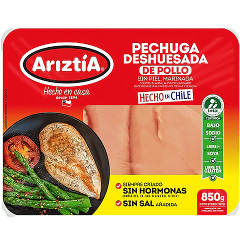 Boneless skinless chicken breast 850 g