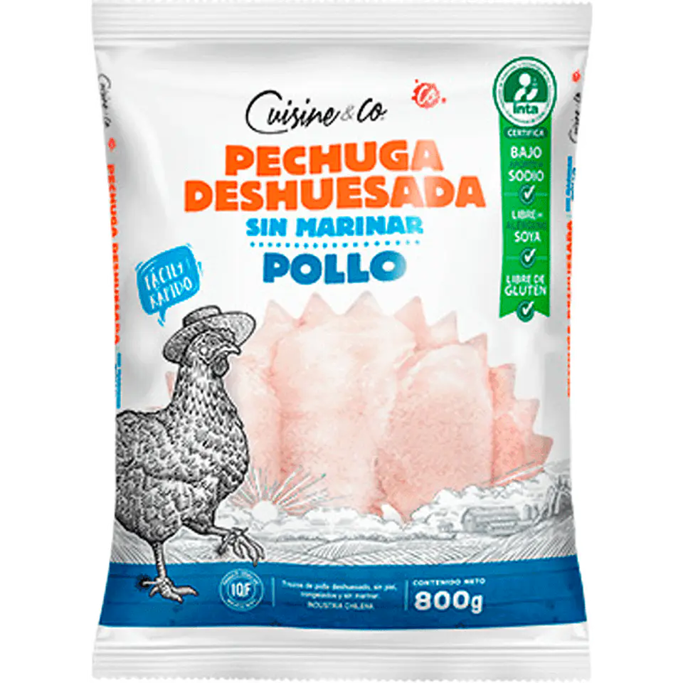 Boneless chicken breast 800 g 1