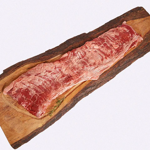 Bife de fraldinha dos EUA embalado a vácuo kg