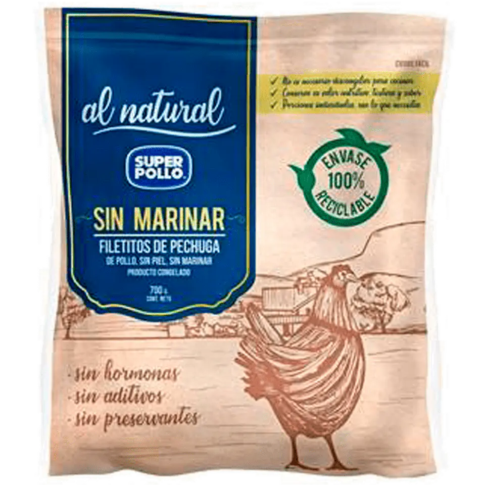 Natural chicken fillet 700 g 1