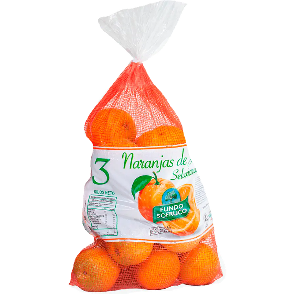 Orange juice in mesh 3 kg 1