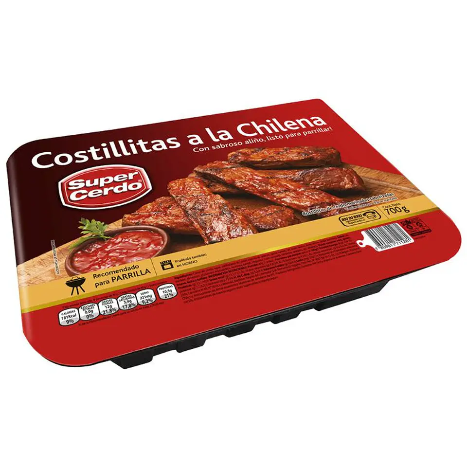 Chilean Super Pork Ribs 700 g 1