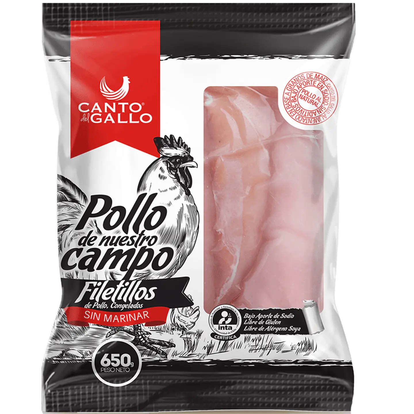 Filetitos de pollo 650 g 1