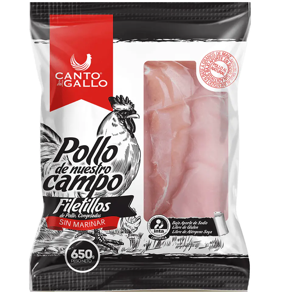 Filetitos de pollo 650 g 1