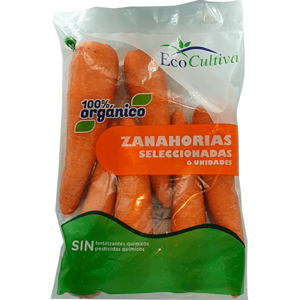 Organic Carrot 6 per unit 1