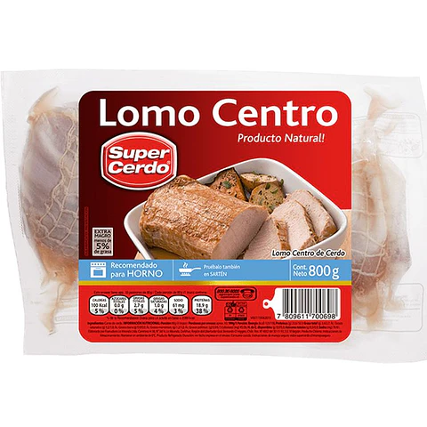 Center loin display 800 g