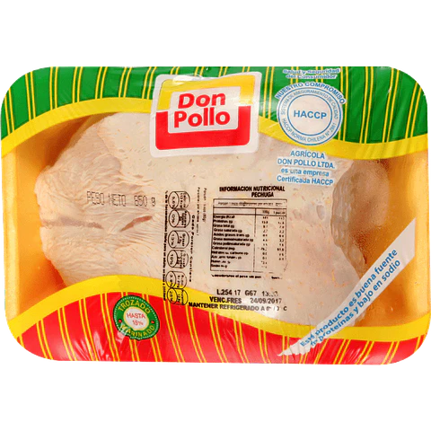 Don Pollo Whole Chicken Breast Packaged