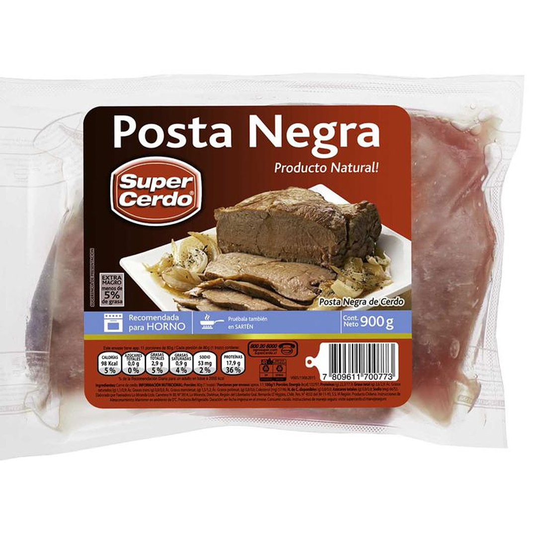 Posta Negra 900 g 1