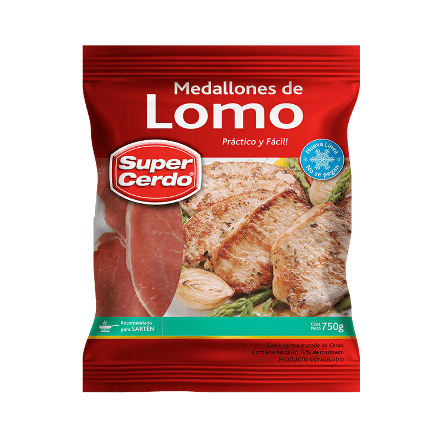 Pork loin medallions 750 g 1