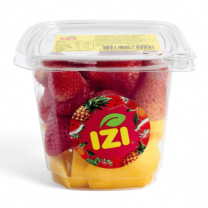 Mix de frutas compradas Morango-Manga 400 g 1