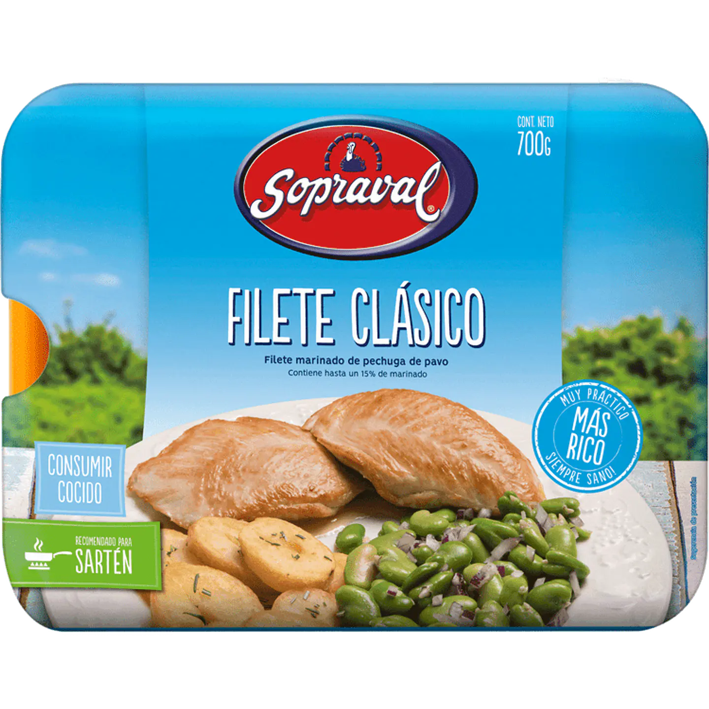 Sopraval Turkey Fillet 700 g 1