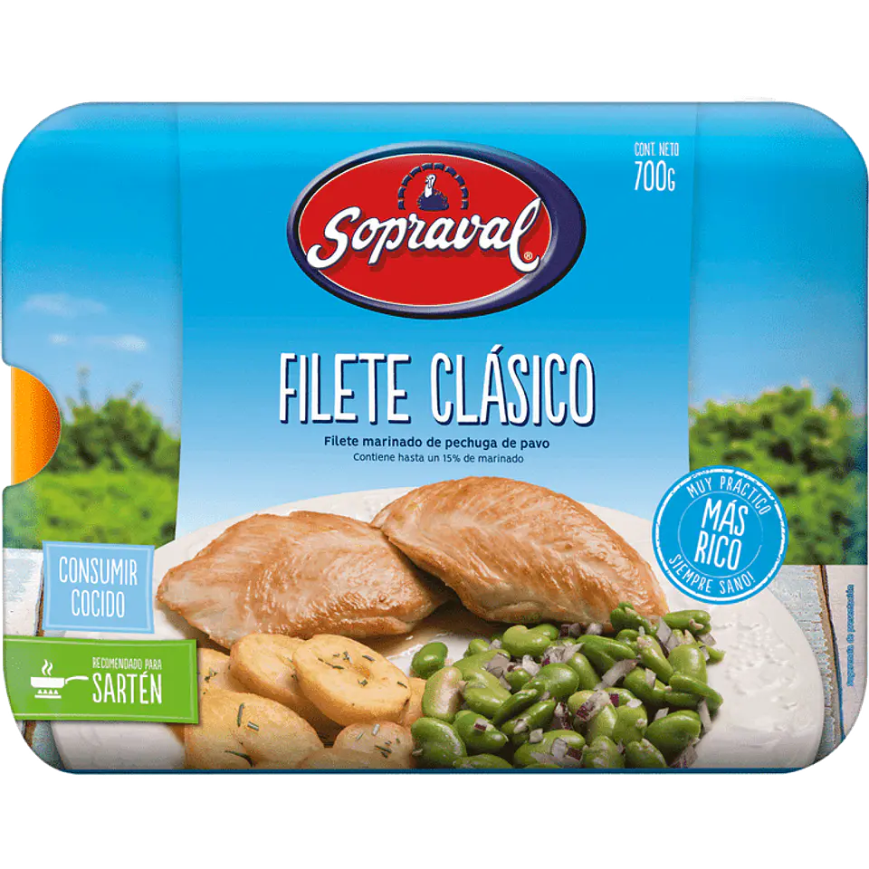 Sopraval Turkey Fillet 700 g 1