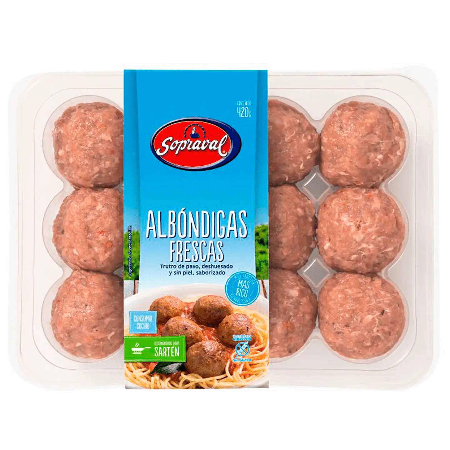 Almôndega de peru 420 g 1