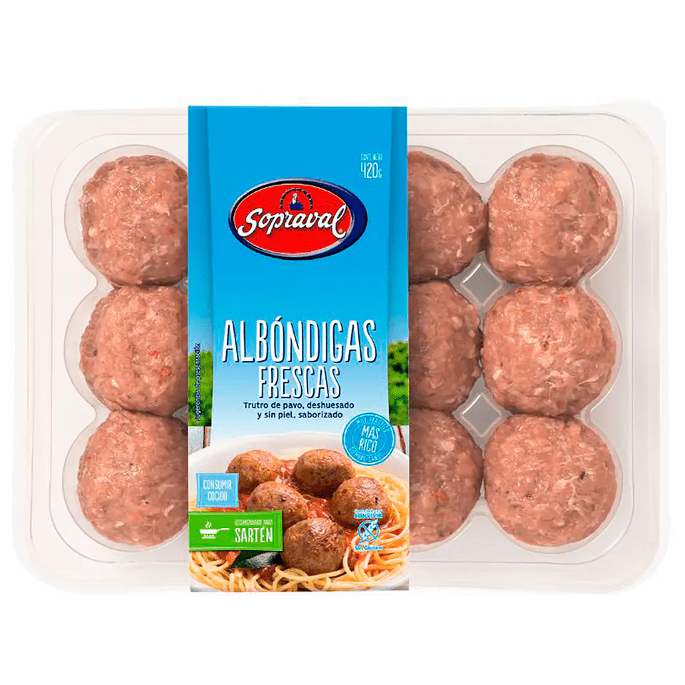 Almôndega de peru 420 g 1