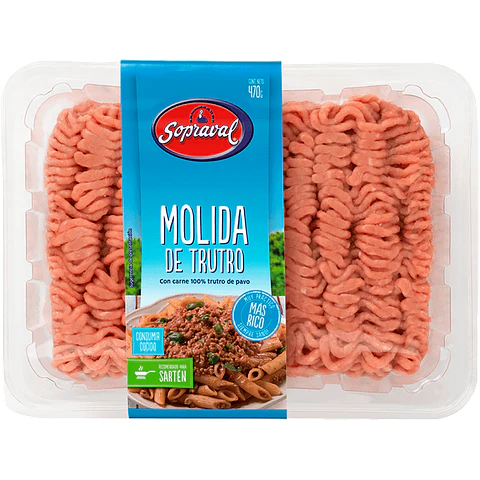 Peru Moído Tuto 6% gordura Sopraval 470 g